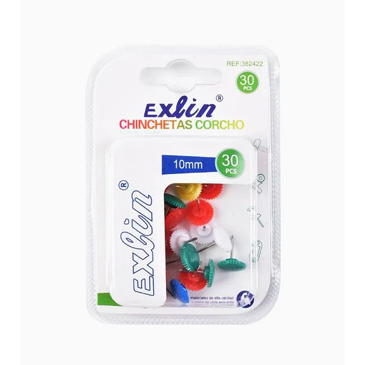 Chinche de Colores 30 Pcs 1