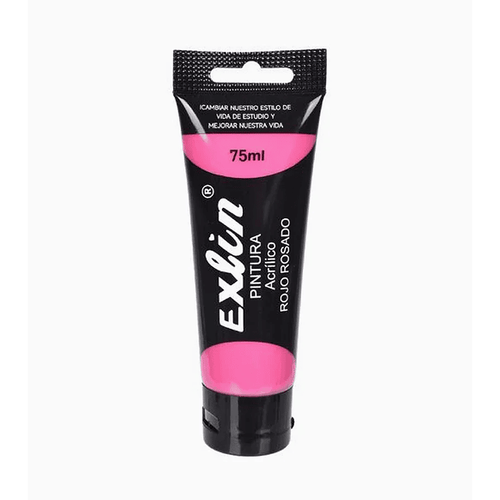 Pintura Acrílica Rojo Rosado 1