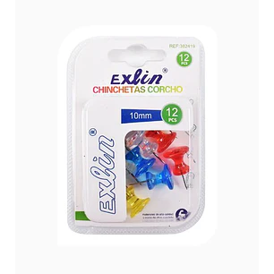 Chinchetas Tipo Corcho Colores