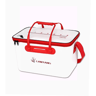 Caja de pesca 45 cm blanca