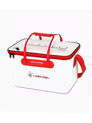 Caja de pesca 45 cm blanca