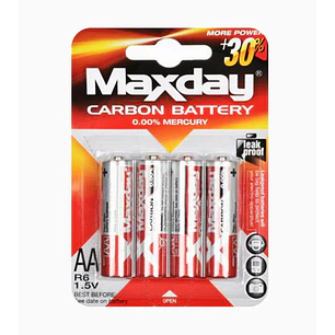 Pack de 4 Pilas AA - 1.5V