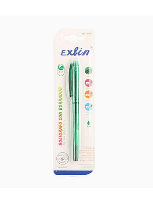 Bolígrafo Borrable Exlin
