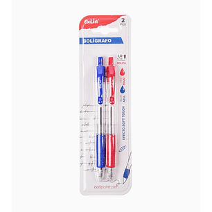 Pack de 2 Bolígrafos de pasta