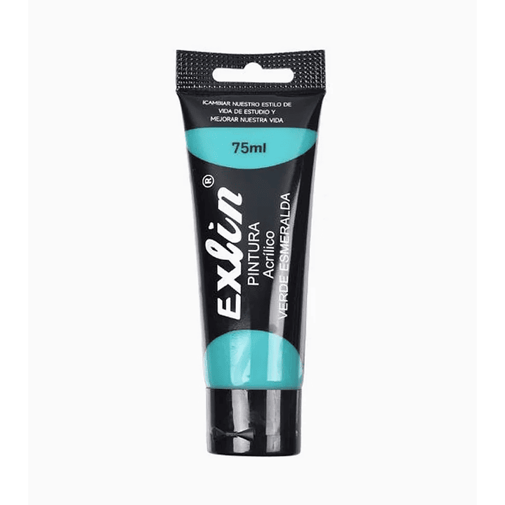 Pintura Acrílica Verde Esmeralda 1