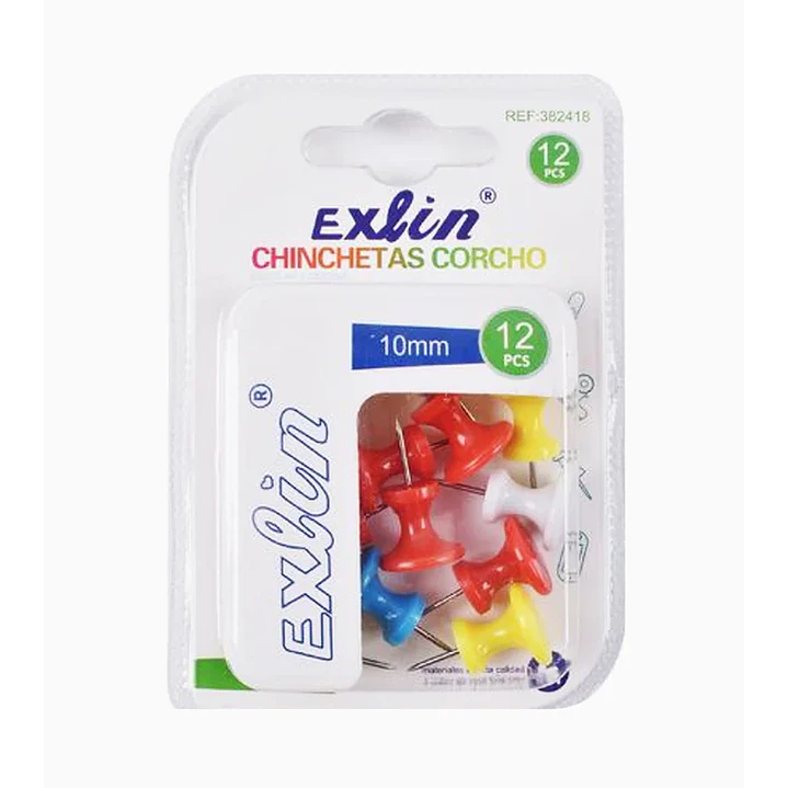 Chinchetas Tipo Corcho 12pcs 1