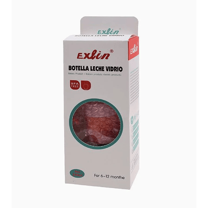 Biberón de Vidrio 240ML 1