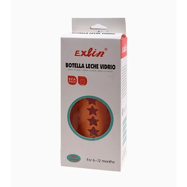 Biberón de Vidrio 240ML 1