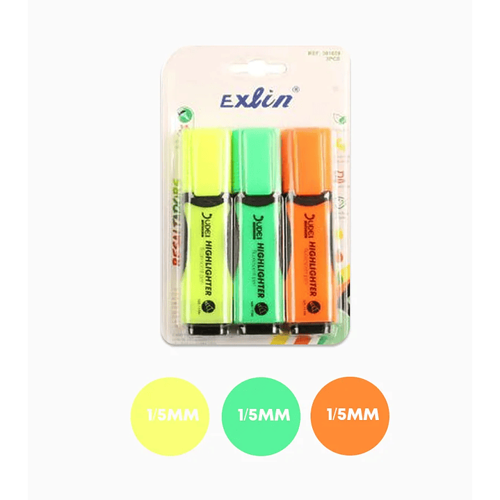 Set de Destacadores 1