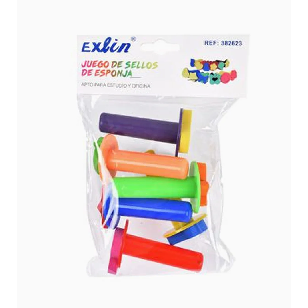 Set Sellos de Esponja 1