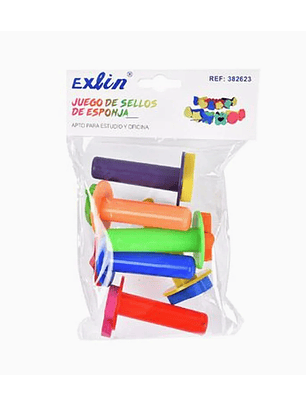 Set Sellos de Esponja