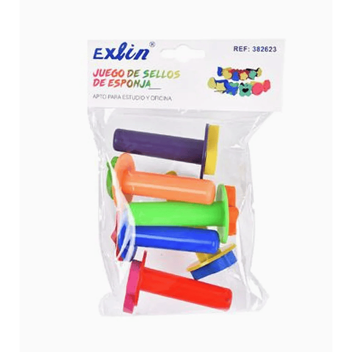 Set Sellos de Esponja 1