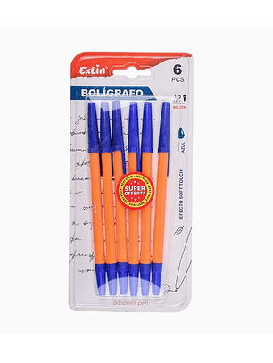 Set de Bolígrafos Azules