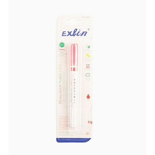 Resaltador Punta Fina Roja