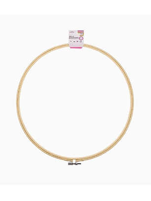 Soporte Bordado Bambú 12cm