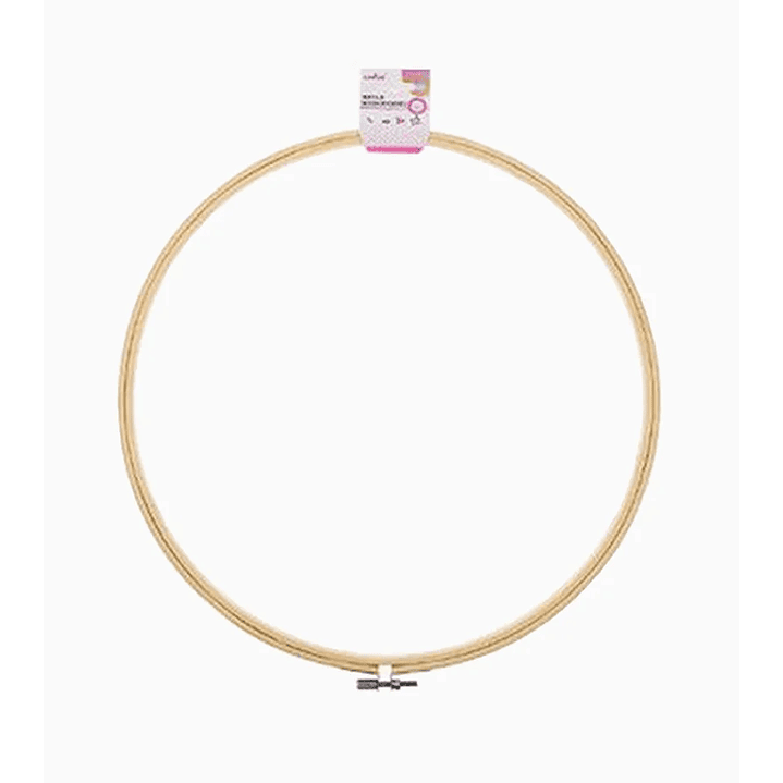 Aro para Bordado de Bambú 26 cm Exlin – Manualidades y Punto de Cruz 1