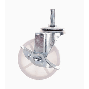 Rueda PP Blanca Freno Lateral