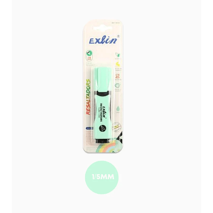 Destacadores Colores Surtidos - verde claro 1