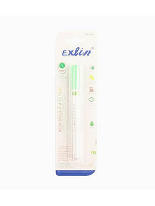 Resaltador Punta Fina Verde