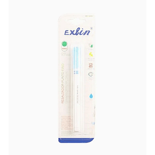 Resaltador Punta Fina Celeste