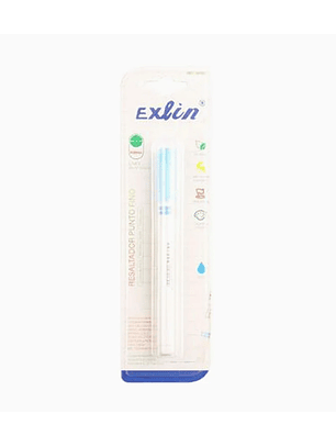 Resaltador Punta Fina Celeste