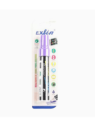 Resaltador de Vidrio Punta Plana