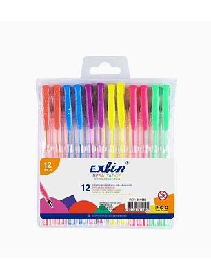 Resaltador 12 unidades