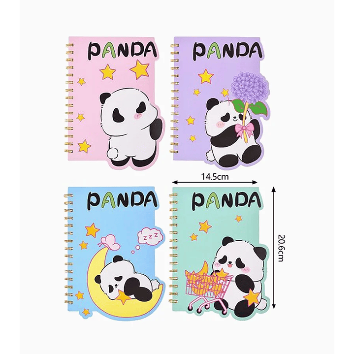 Cuaderno de Líneas Panda 1