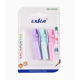 Sacapuntas 3pcs