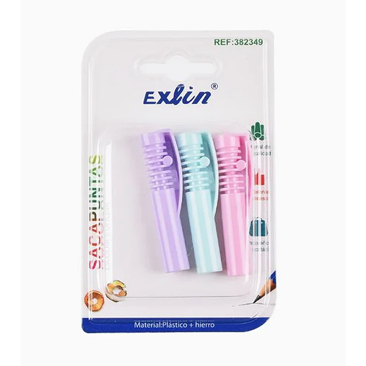 Sacapuntas 3pcs 1