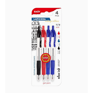 Bolígrafos de Gel 4 pcs