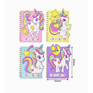Cuaderno de Línea Unicornio