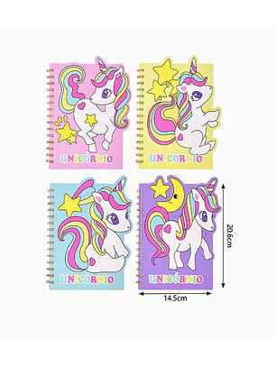 Cuaderno de Línea Unicornio