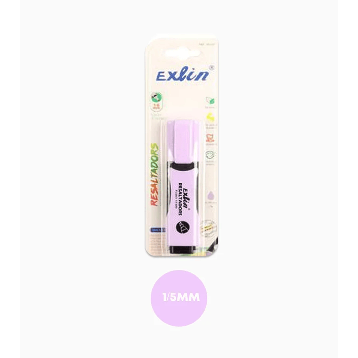 Destacadores Colores Surtidos - Lila 1