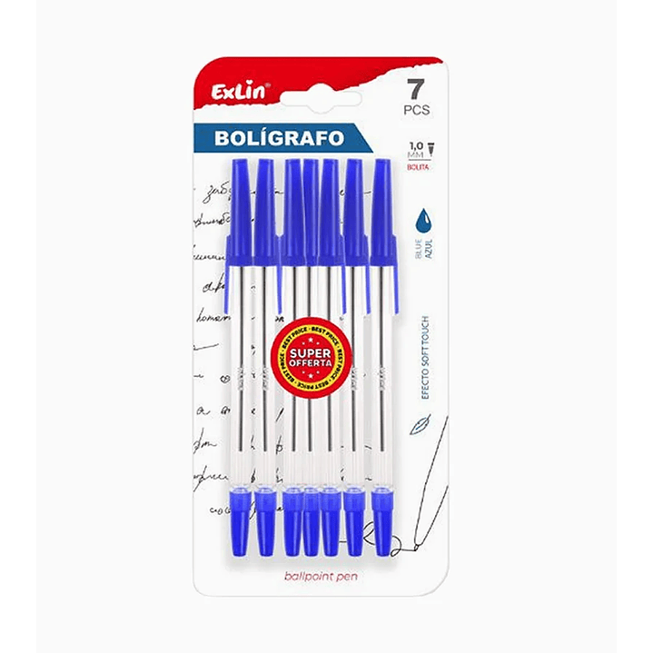 Bolígrafos Sencillos 21 pcs 1