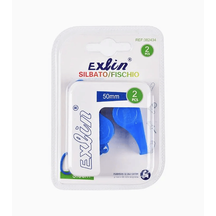 Silbato Futbol Azul 1