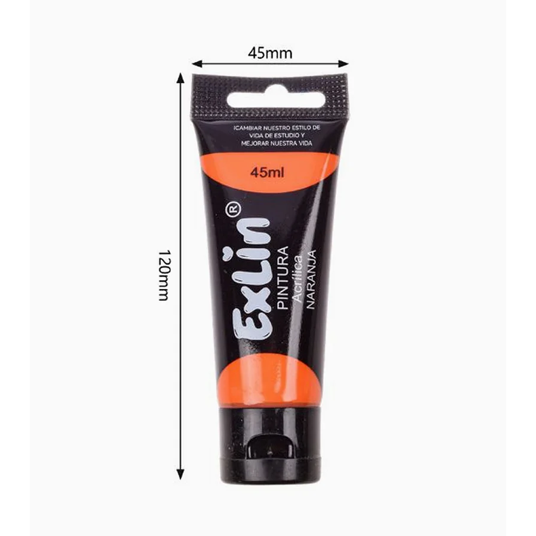 Pintura Acrílica 45ML - Naranja 2 1