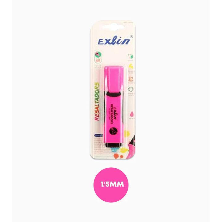 Destacadores Colores Surtidos - Fucsia 1