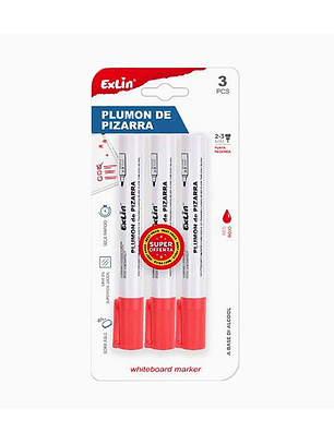 Marcador Para Pizarra Rojo