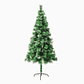 Árbol de Navidad Grande 210 cm Verde Natural con Base Metálica – Exlin - Miniatura 1