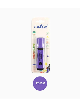 Destacadores Colores Surtidos - Morado