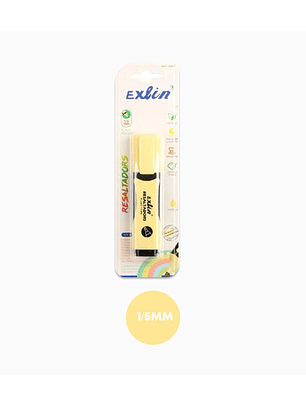 Destacadores Colores Surtidos - Amarillo claro