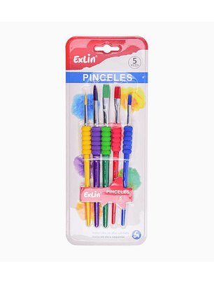 Set de Pinceles de Alta Calidad (5 Unidades)