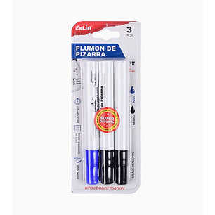 Marcador de Pizarra 3 pcs
