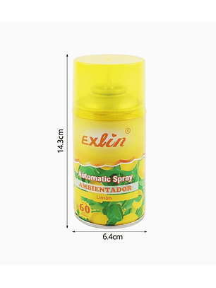 Pack 6 Ambientadores Automáticos en Spray - Amarillo