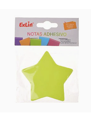 Notas Adhesivas Forma Estrella