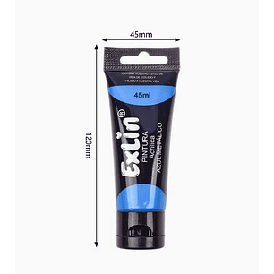 Pintura Acrílica 45ML - Celeste