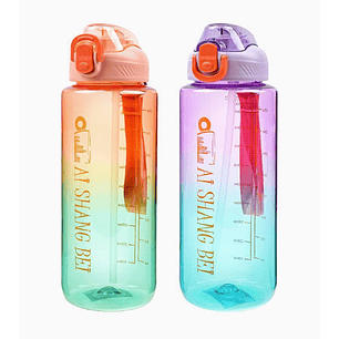 Botella de Agua Bicolor Exlin - 1000 ml