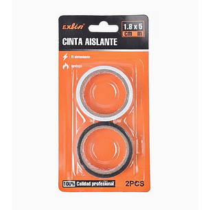 Cinta Aislante 5 metros 2 pcs