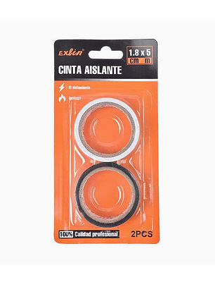 Cinta Aislante 5 metros 2 pcs